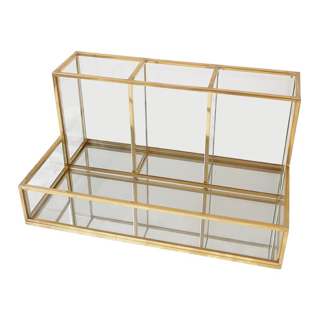 Clear Makeup Organizer Holder Cosmetics Brush Pen Eyebow Lipstick Makeup Case