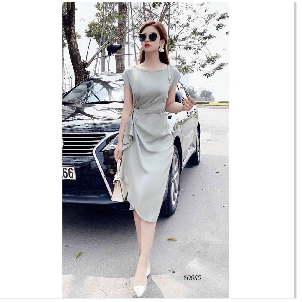 ĐẦM FORD KÈM PHỤ KIỆN SIÊU XINH,THIẾT KẾ HỌA TIẾT TRƠN NHƯNG KHÔNG KÉM PHẦN SANG TRỌNG LANA FASHION