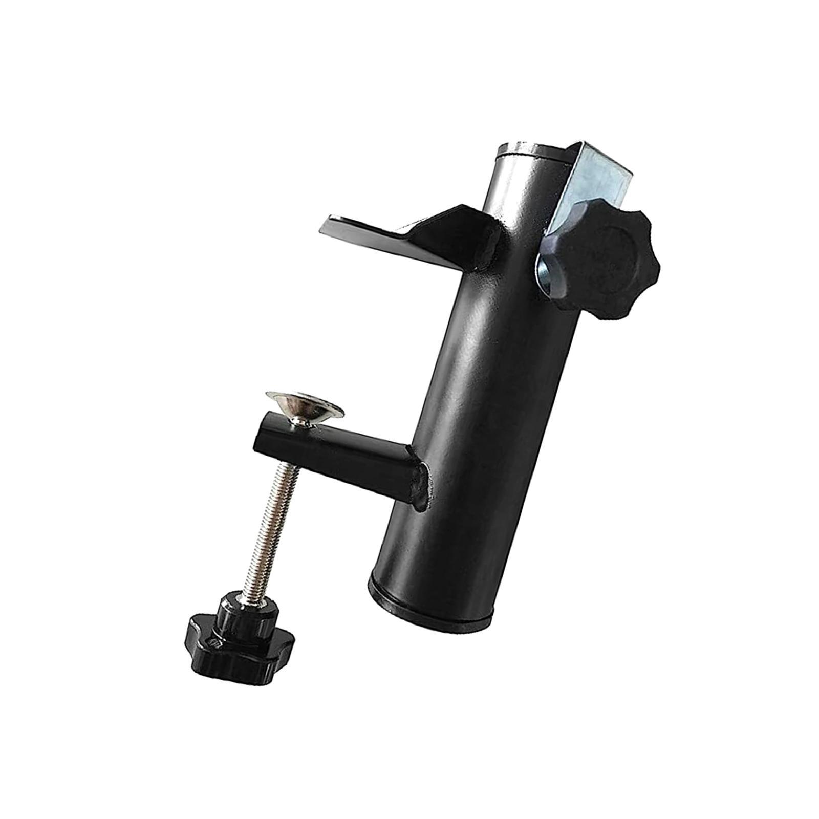 Deck Mount Umbrella Stand Parasol Holder Multipurpose Heavy Duty Fishing Umbrella Mount Clamp Umbrella Holder for Deck for Lawn Boats Patio