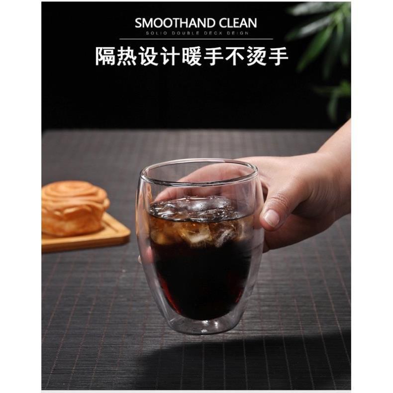 Cốc thuỷ tinh hai lớp 350ml