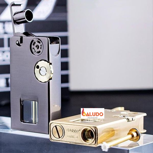 Vỏ hộp quẹt bật lửa xăng đá kèm diêm xăng Z-785 (giao màu ngẫu nhiên)