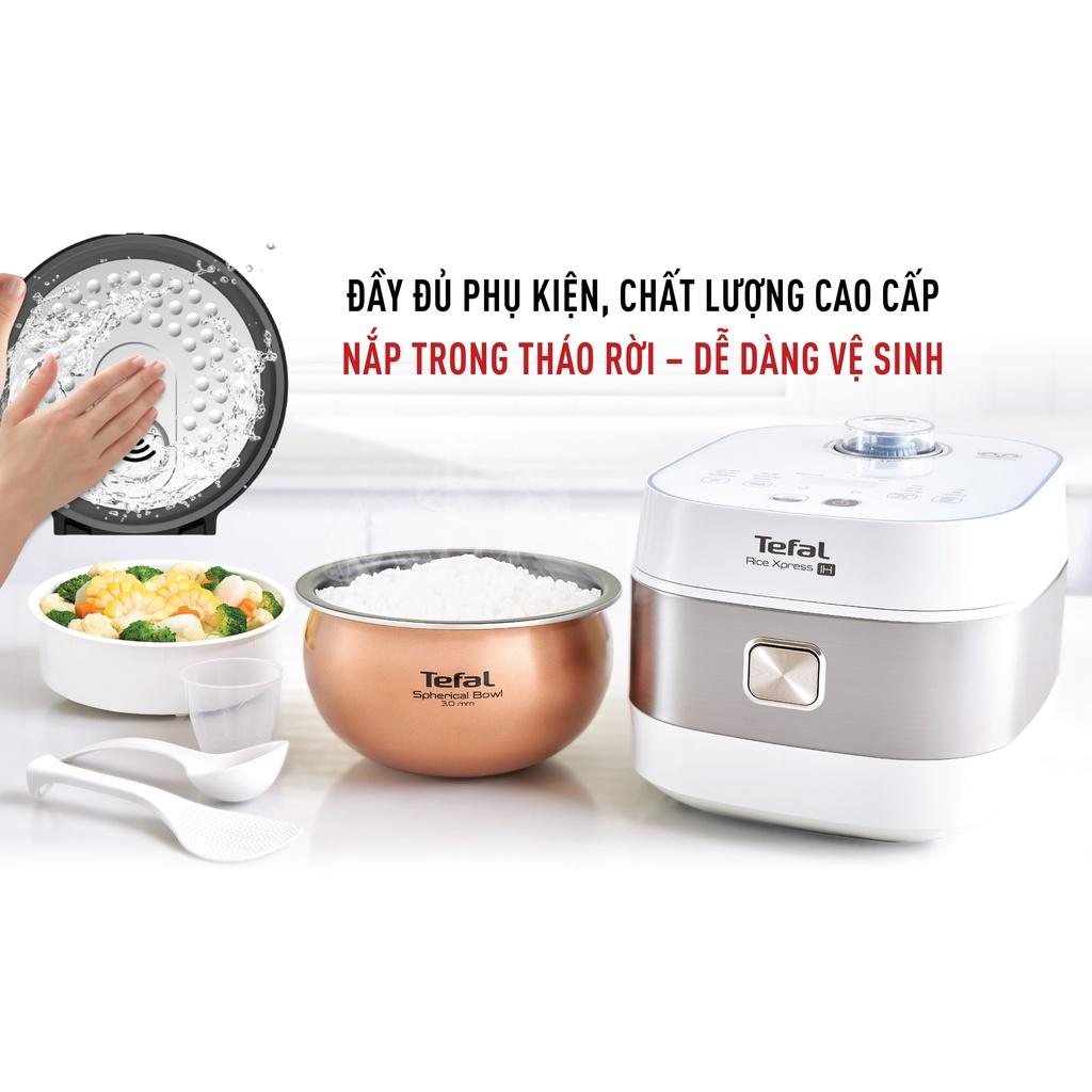 Nồi cơm điện tử cao tần Tefal RK762168 1.5L CN Nấu nhanh - BH 2 năm - Hàng Chính Hãng