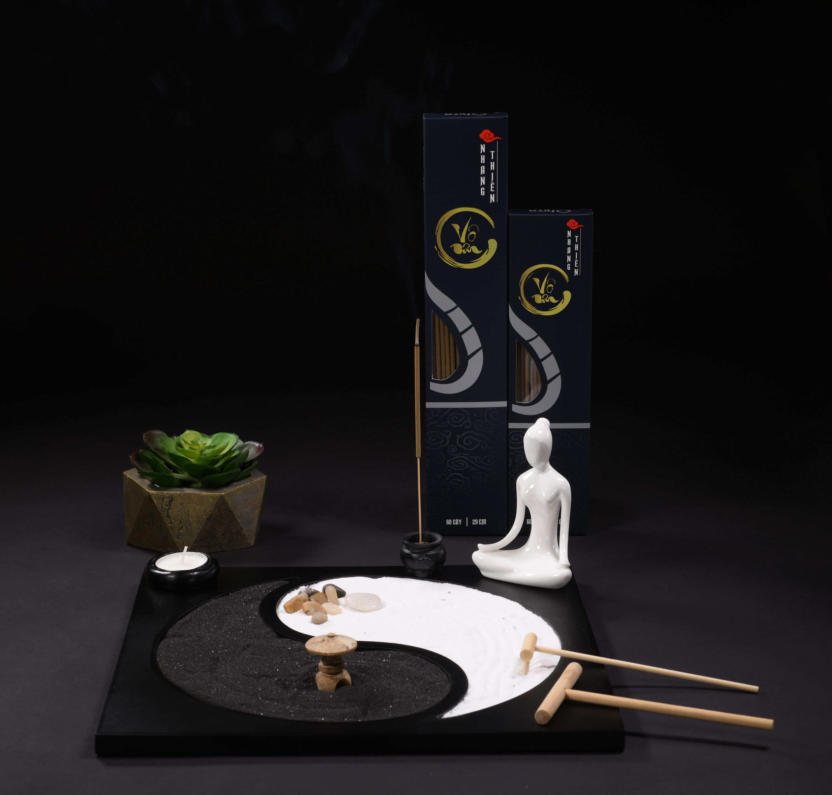 Combo 3 Hộp Nhang Thuốc Nam - Nhang Thiền Vô Ưu