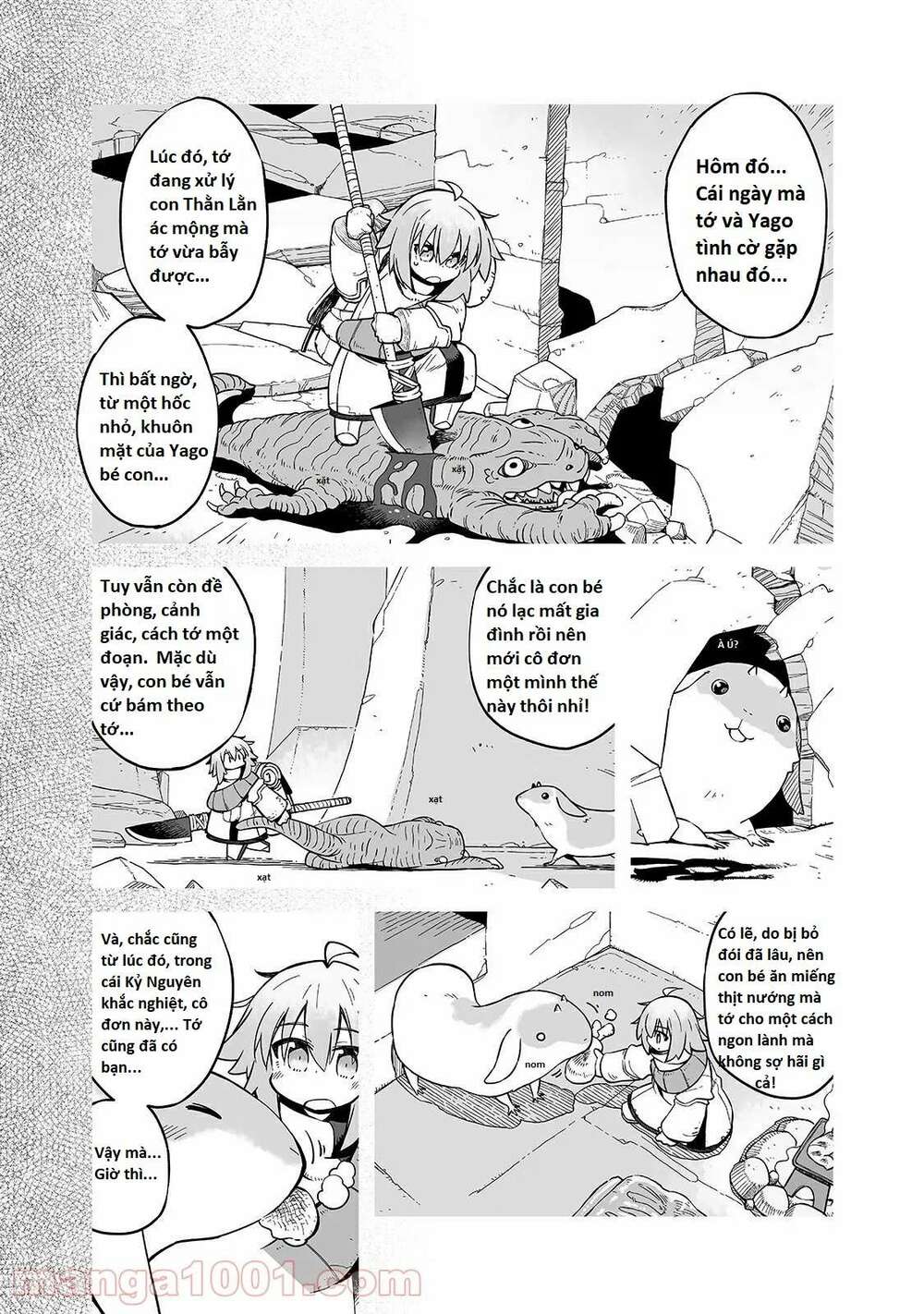 ngay cả khi hậu tận thế, thật hạnh phúc vẫn còn được sống... chapter 18.3 3