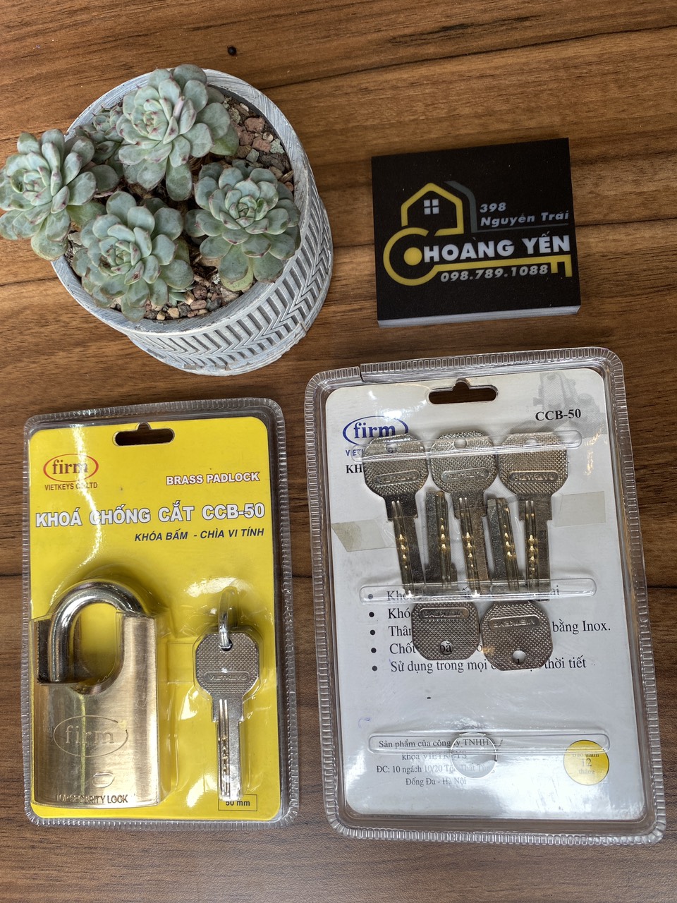 Khóa đồng chống cắt 5 chìa vi tính chất lượng cao