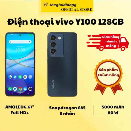 Điện thoại vivo Y100 128GB - Hàng Chính Hãng