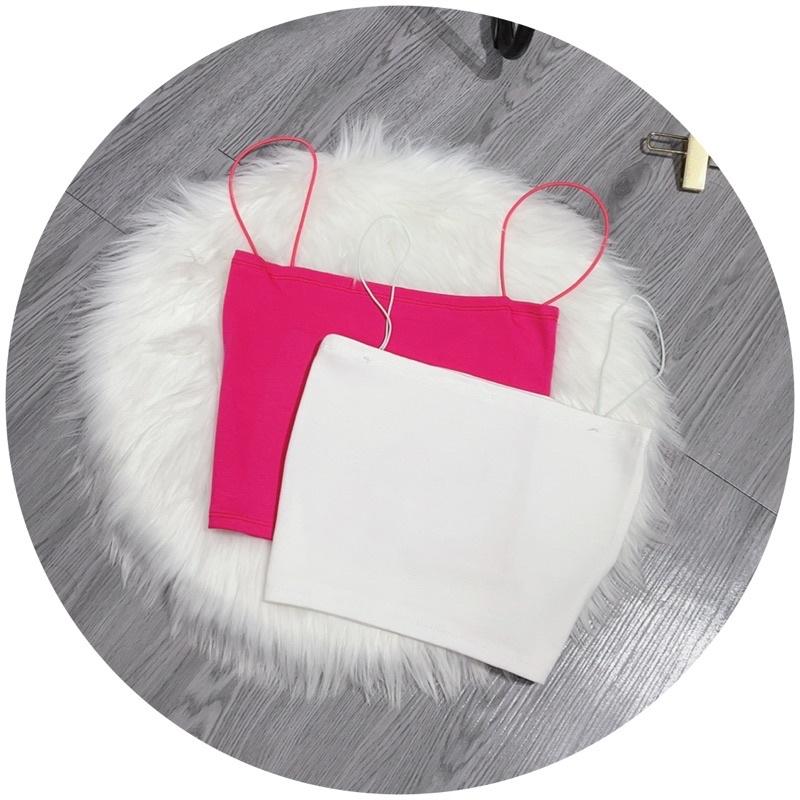 Áo 2 dây croptop dây bún siêu xinh - Carotshop - Freesize dưới 51kg