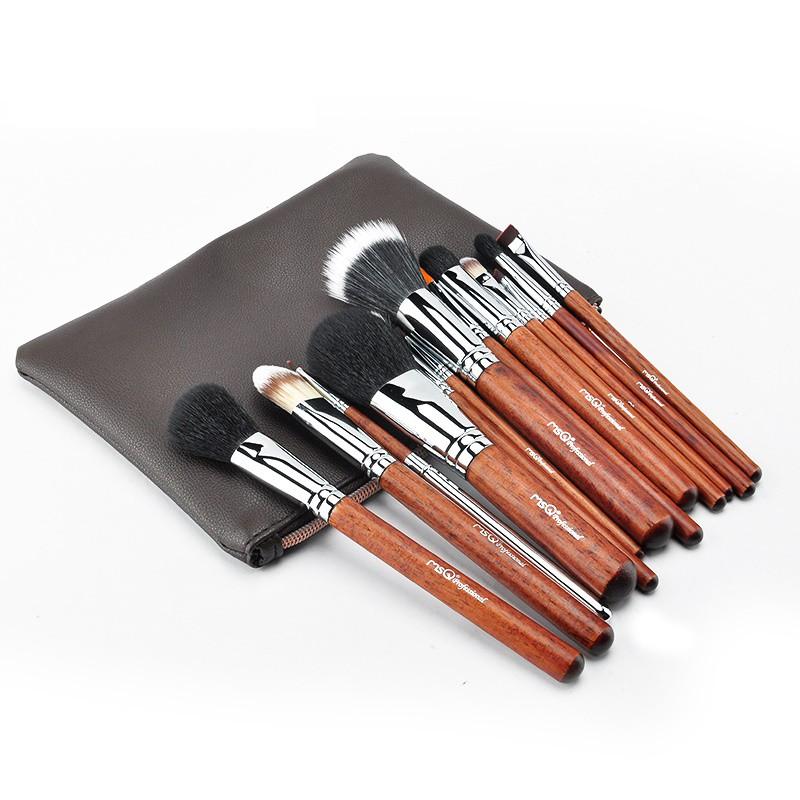 Bộ cọ lông thú cao cấp 13 cây MSQ 13Pcs Travel Makeup Brush Set