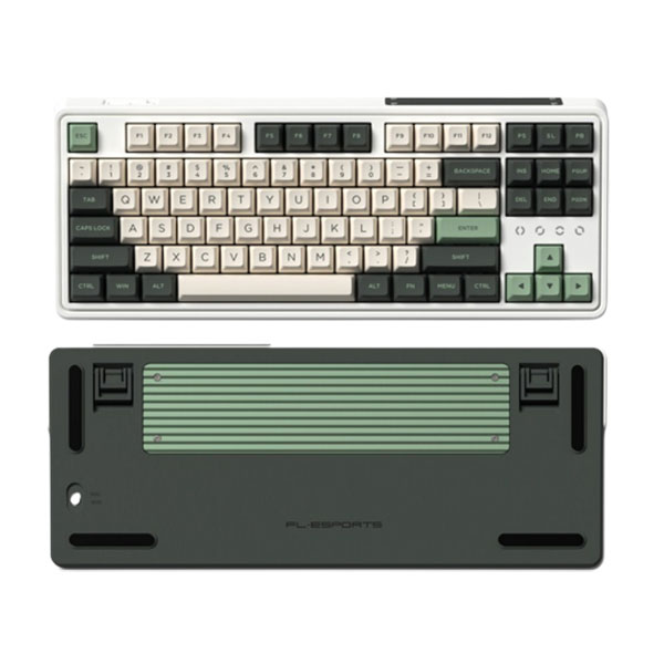 Bàn phím máy tính FL-Esports CMK87SAM Tropical Forest 3 Mode _Mới, hàng chính hãng