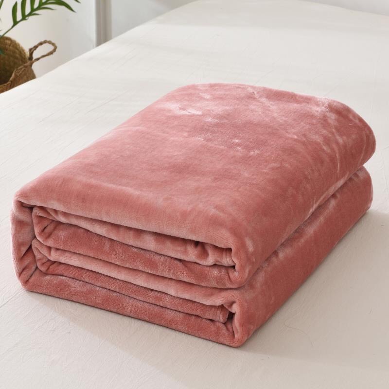 Chăn lông thỏ Blanket loại 2.3kg - siêu mềm, mịn