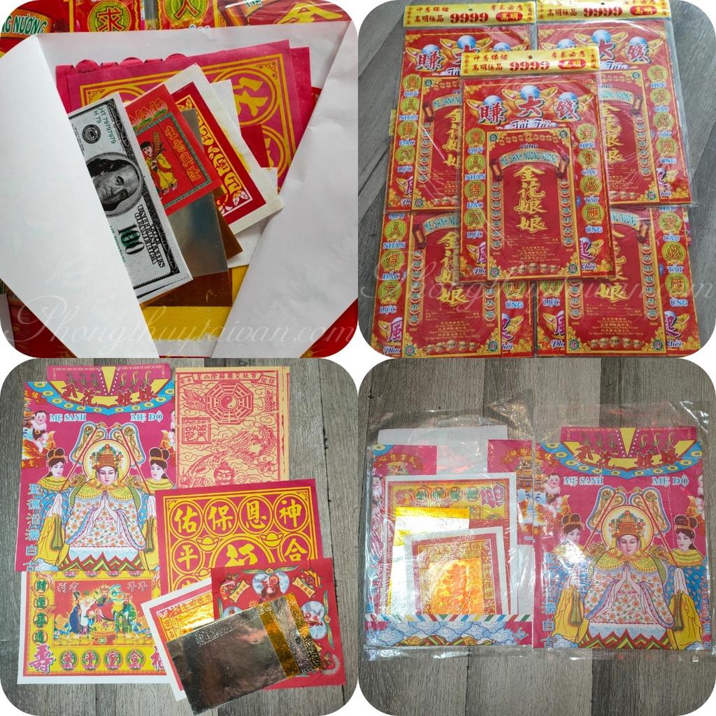 Giấy cúng Mẹ sanh Mẹ độ- 2 mẫu