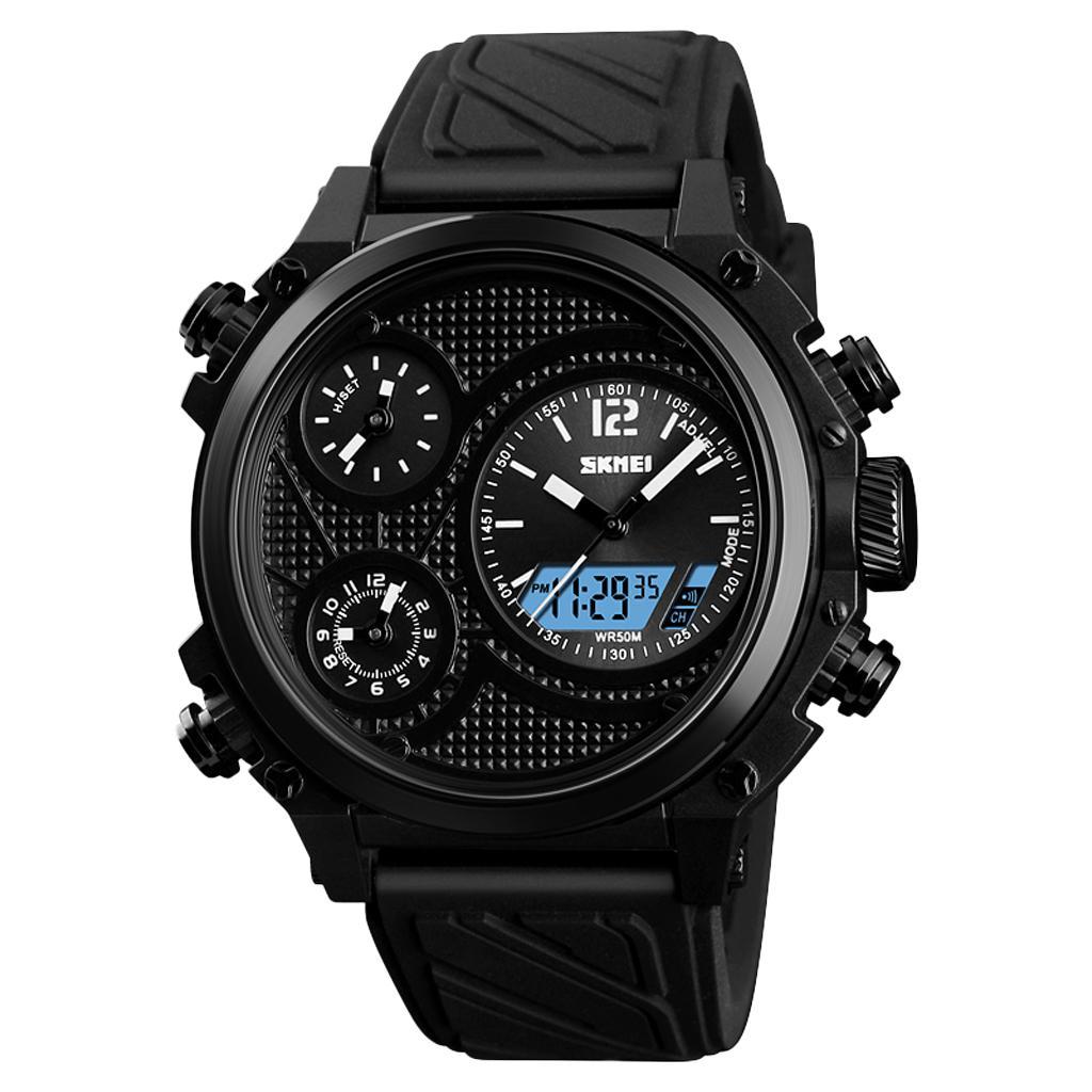 Multifunction 5 Timezone  Teens  Digital Watch