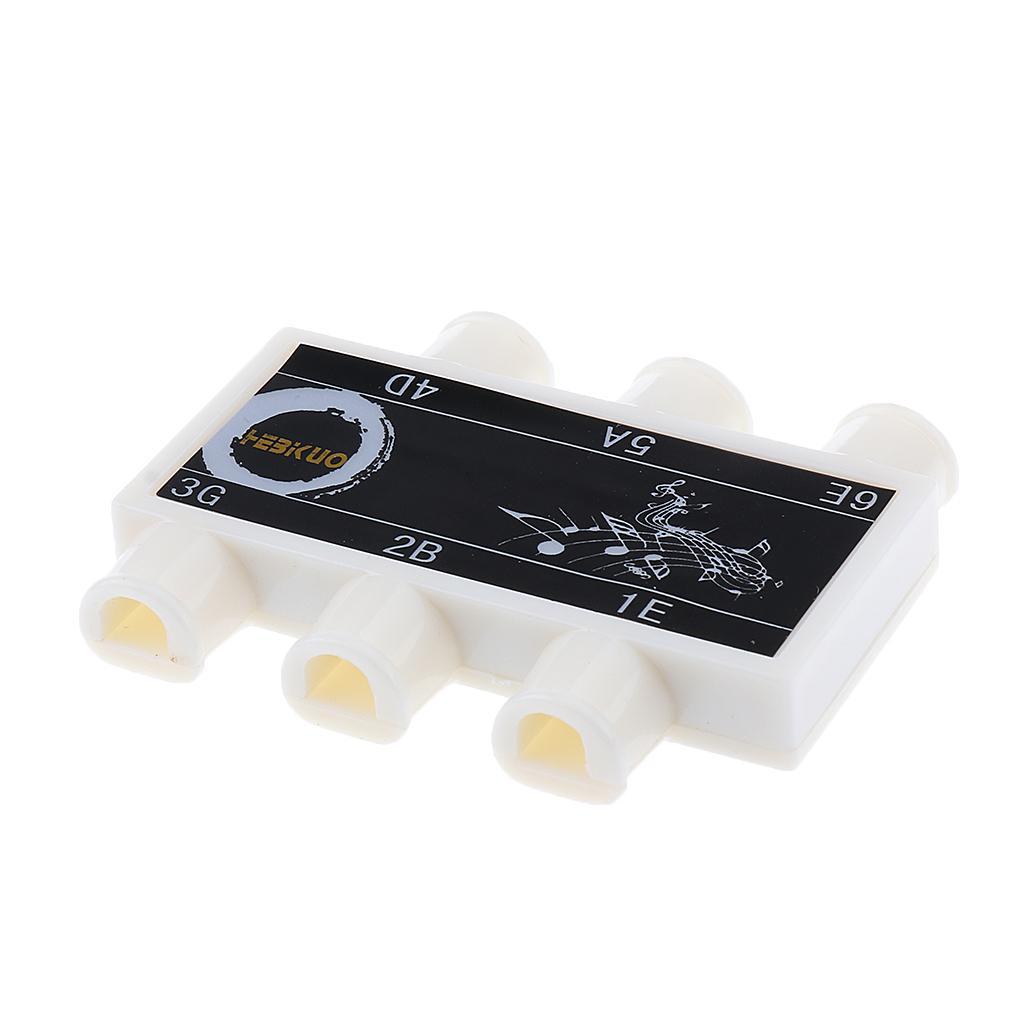 Guitar 6 Tones Pitch Pipe W/ 6pcs Strings Set For Acoustic Guitar Parts
