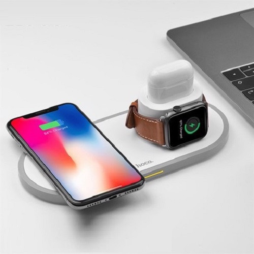 Đế sạc không dây HOCO CW21 cho điện thoại - Hàng chính hãng
