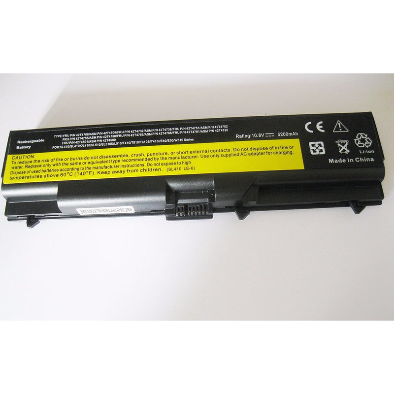 Pin Dành Cho Laptop Lenovo ThinkPad T410, T412, T410I, T420, T430, T510, T530, L410, L412, L420, L421, L510, L512, L520, SL410, SL510 Lenovo Edge E40, E50, E420, E425, E520, E525