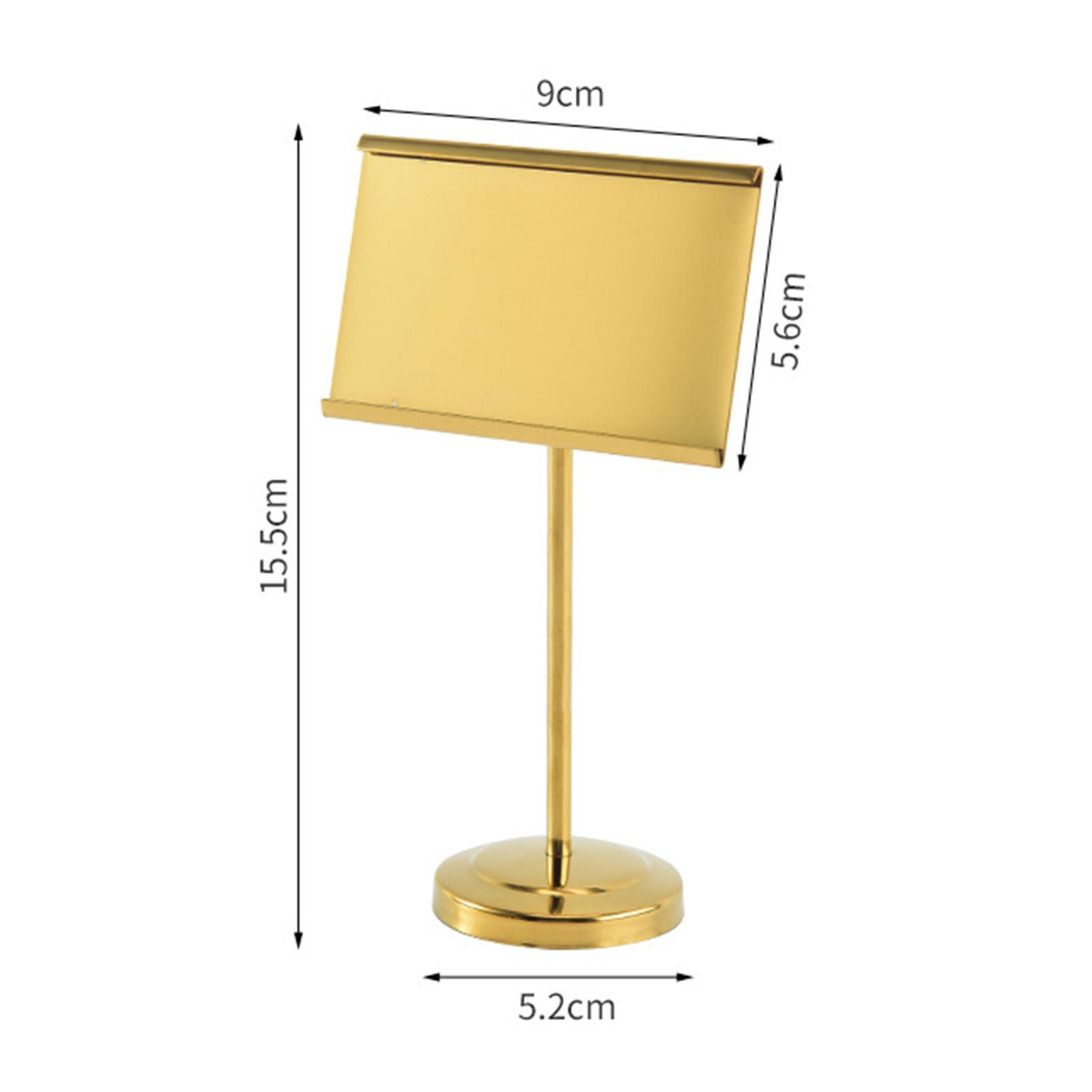 Business Card Holder for Desk Card Name Stand Display for Exhibition