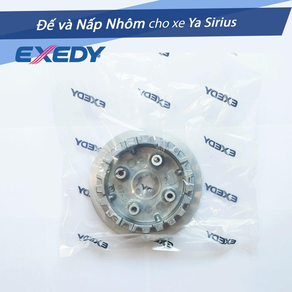 A1 Full bộ đế nhôm mặt ép nhôm Exedy Lá Bố Lá Sắt dùng cho xe Ya Sirius 110 Xăng Cơ