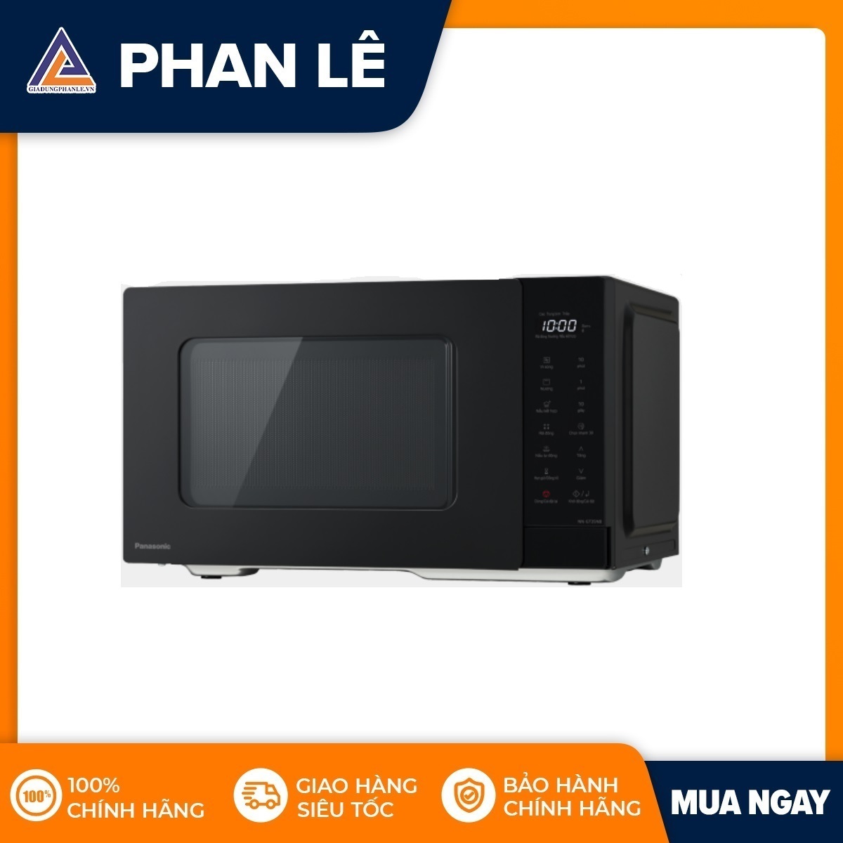 Lò vi sóng có nướng Panasonic NN-GT35NBYUE  - 24L - HÀNG CHÍNH HÃNG