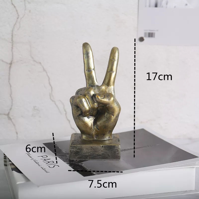 Bộ mô hình ngón tay cử chỉ , mô hình trang trí