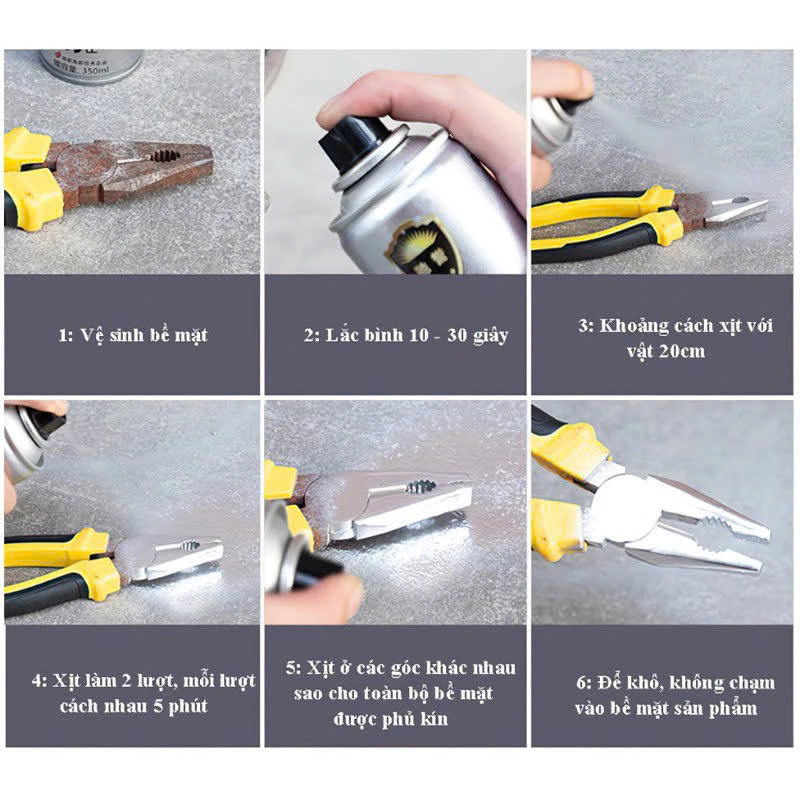 Sơn Mạ Màu Crom Bóng Inox – Bám Dính Tốt, Chống Bong Tróc, Chịu Nhiệt Cực Cao