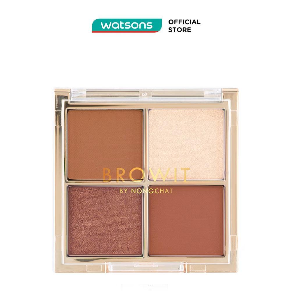 Bảng Phấn Mắt Browit Eyeshadow Palette 1g x 4màu