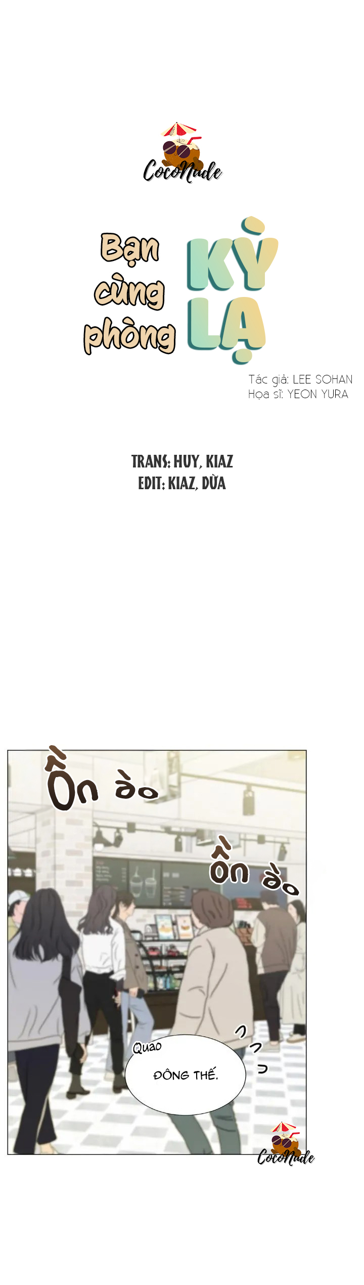 bạn cùng phòng kì lạ chapter 3 8