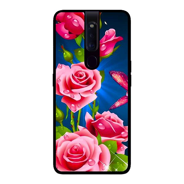 Ốp lưng cho Oppo F11 Pro HOA HỒNG 1- Hàng chính hãng