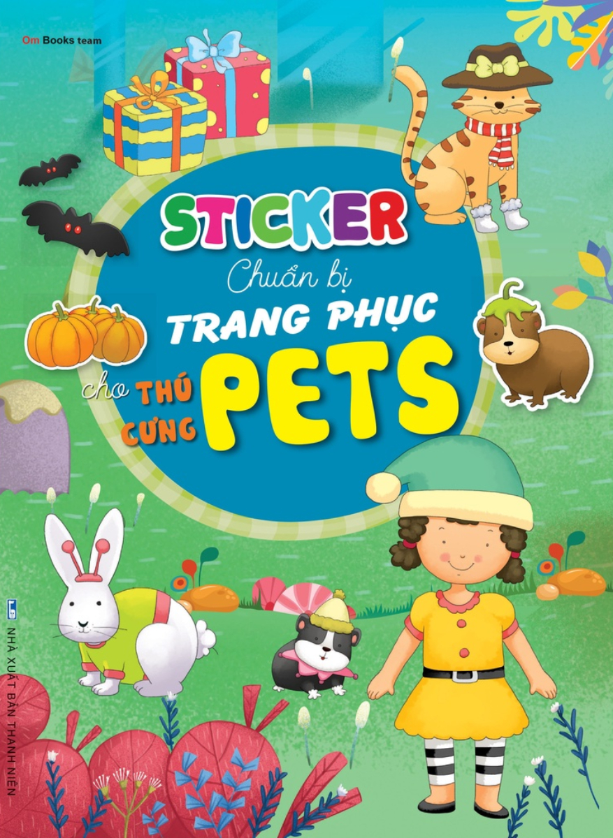 Sticker Chuẩn Bị Trang Phục Cho Thú Cưng - Pets