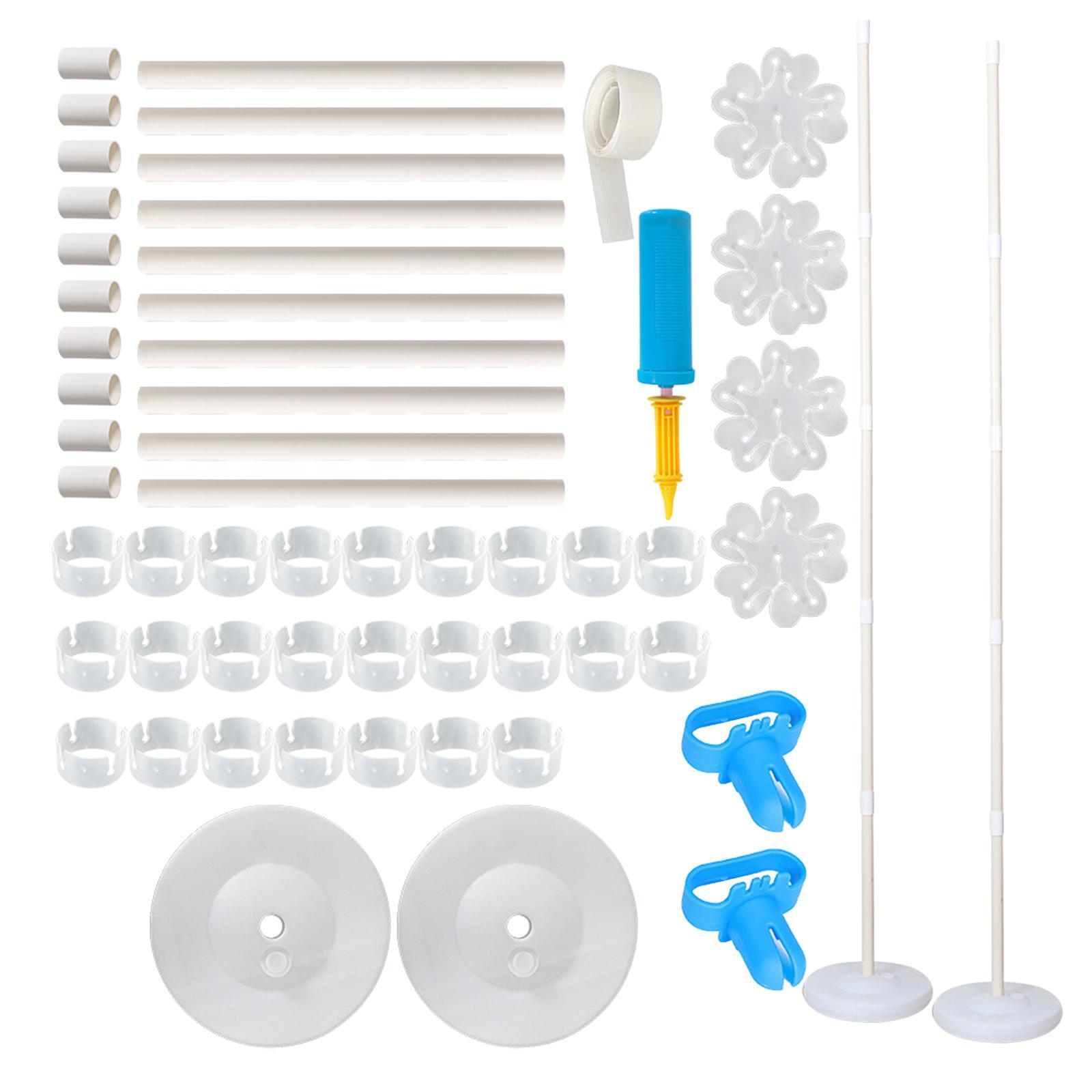 Balloon Column Kit Base Stand 10 Poles for Wedding Party Builder Kits