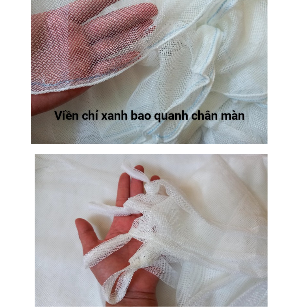 Màn Tuyn, Mùng Ngủ CÓ CỬA &amp; KHÔNG CỬA 4mx2m, 3.5mx2m, 3mx2m, 2.5mx2m Trắng Trơn Cỡ Đại Cao 2m / Mùng Màn Tuyn Chống Muỗi Siêu To Khổng Lồ - Nhận đặt may theo kích thước riêng