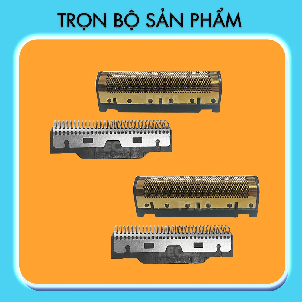 Bộ lưỡi máy cạo râu thay thế cho dòng máy cạo râu Kemei KM-2026 và KM-2028 dễ tháo lắp sử dụng