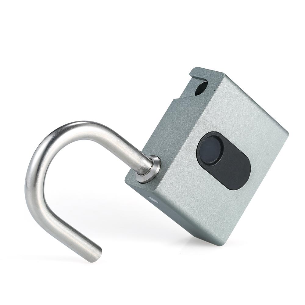 Ổ khóa vân tay bluetooth kết nối qua app, dễ vận hành, lưu trữ đến 100 vân tay, sạc USB