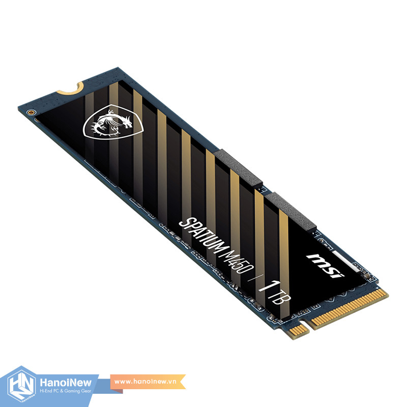 SSD MSI Spatium M450 500GB M.2 NVMe PCIe Gen 4 x4 - Hàng chính hãng