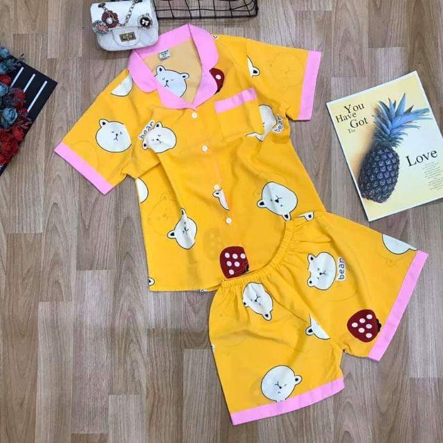 PIJAMA Cho Bé Gái Chất Lụa Mềm Từ 25Kg Đến 60 KG