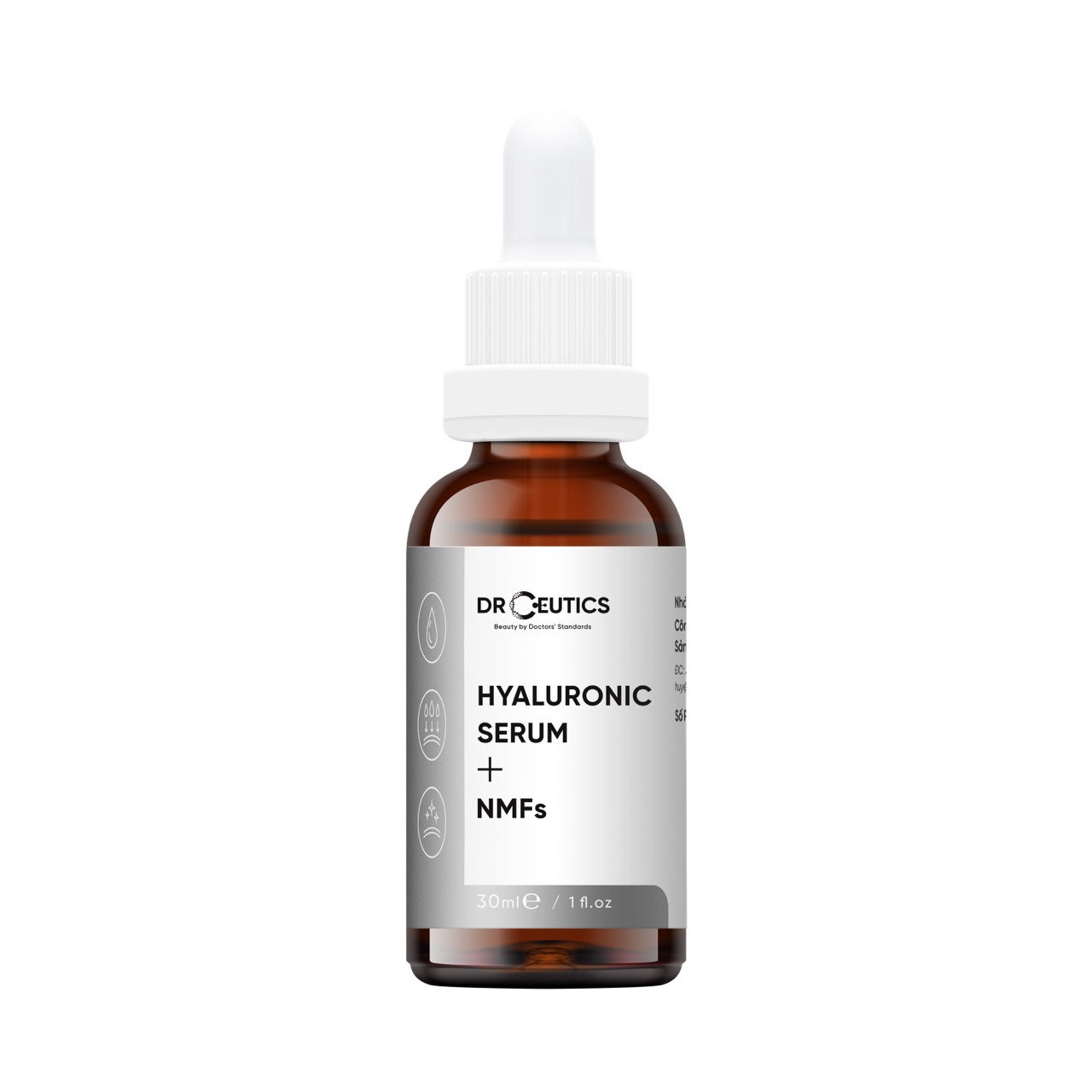 Serum HA Cấp Ẩm Căng Bóng Da Hyaluronic Serum + NMFs DrCeutics