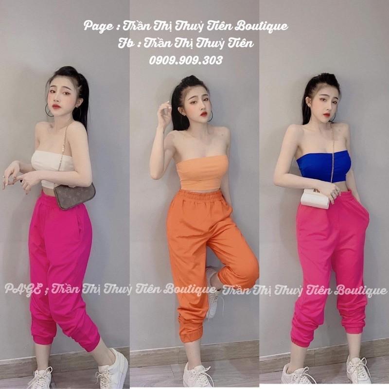 Áo ống croptop nhiều màu freesize dưới 53kg - Colory shop