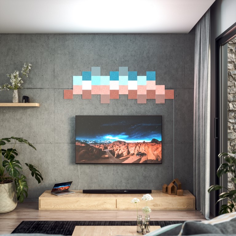 Đèn LED RGB lắp ghép thông minh Nanoleaf Canvas 1 ô đèn