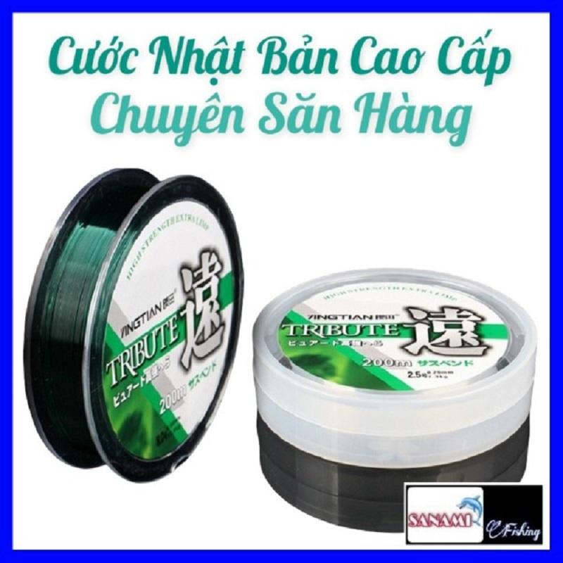 Cước Câu Cá Nhật Sịn TRIBUTE 200M,Dây Câu Cá Siêu Tải dcr3 -Sanami Fishing Store