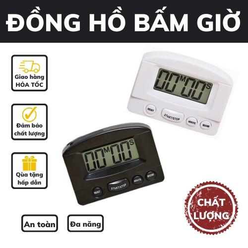 Đồng hồ bấm giờ đa năng tiện lợi có nam châm đồng hồ đếm ngược dùng trong nhà bếp gia đình văn phòng bảo hành 1 đỏi 1