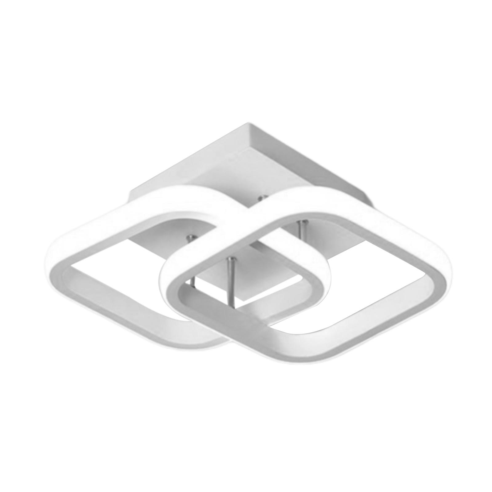 LED Mount Ceiling Light, Modern Ceiling Light Fixture, Warm White Ceiling Lamp for Kitchen, Bedroom, Laundry, Living Room, Hallway, Loft