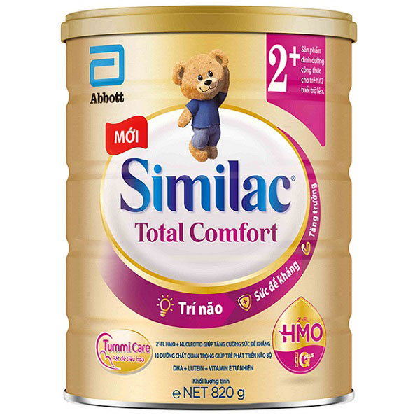 Sữa bột Similac Total Comfort 2+ (820g)