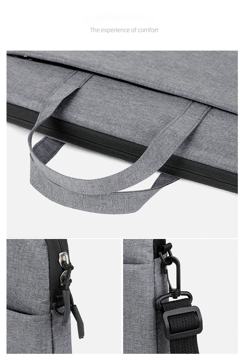 Túi xách chống sốc dành cho laptop macbook surface, túi công sở nam nữ cặp công sở đeo chéo đựng laptop - Hàng chính hãng