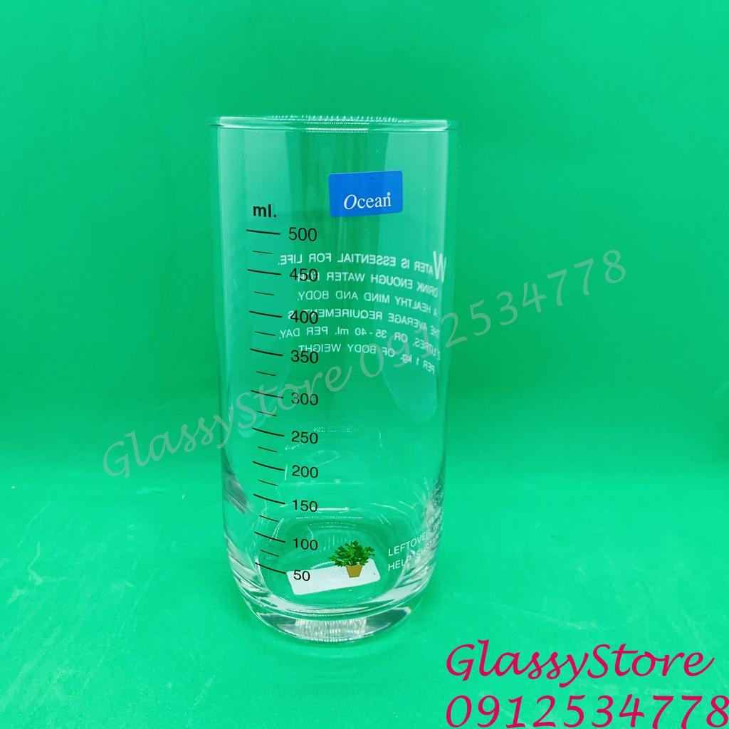 Ly thủy tinh Ocean đong thể tích Top Drink Chia Vạch – B00322 – 625ml