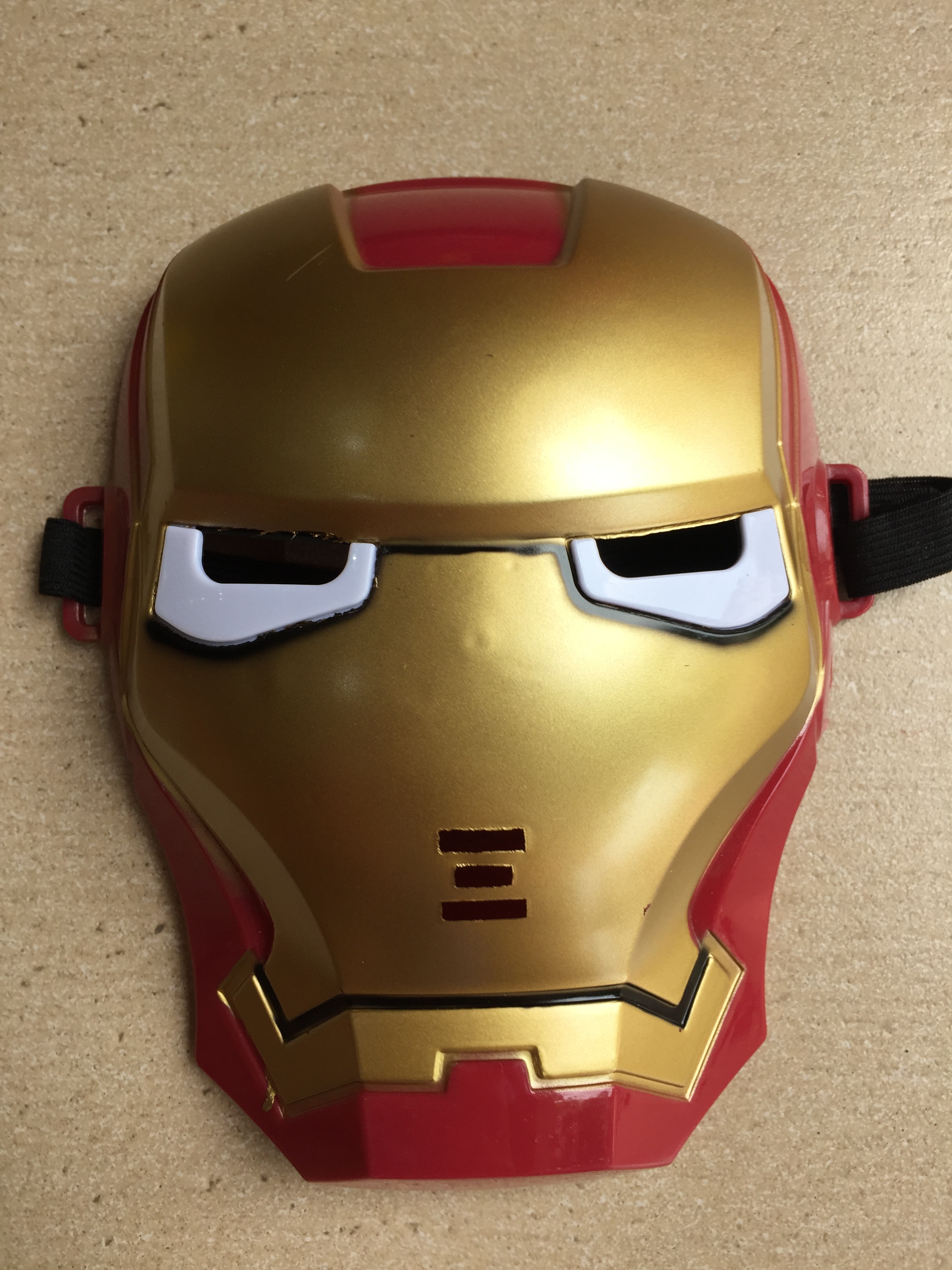 Mặt nạ người sắt Iron Man có đèn phát sáng cho bé hóa trang Halloween