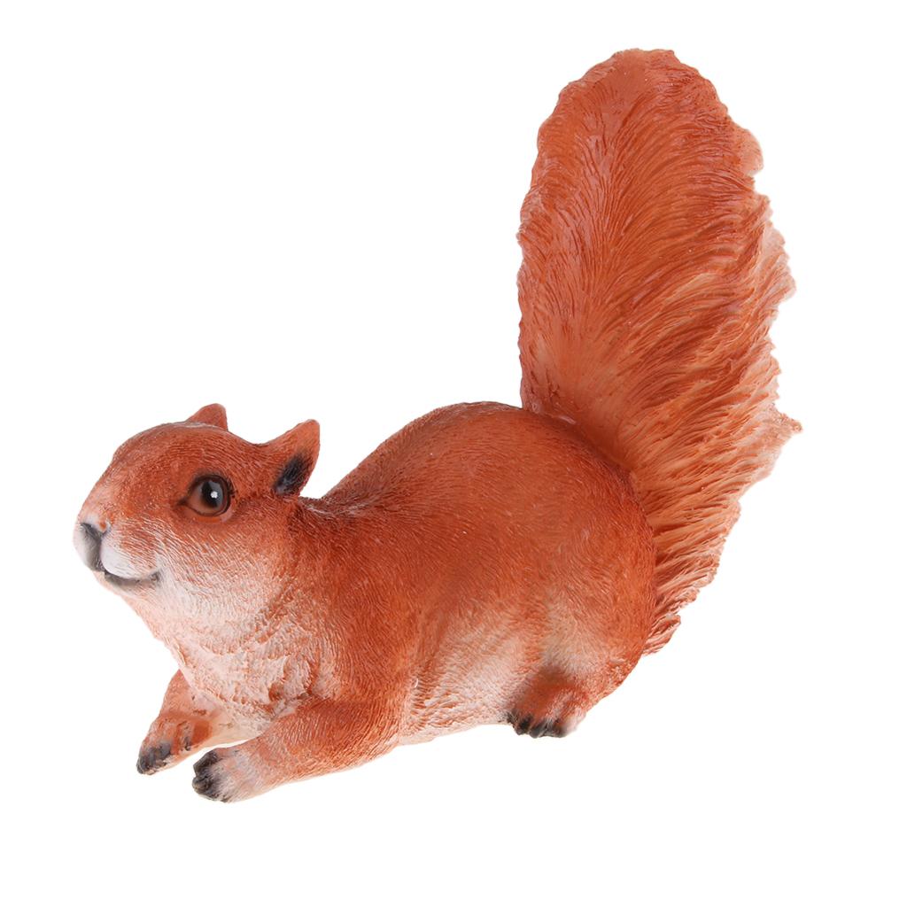 Mới Lạ Nhựa Cây Treo Động Vật Sóc Khu Vườn Nhà Trang Trí Trang Trí