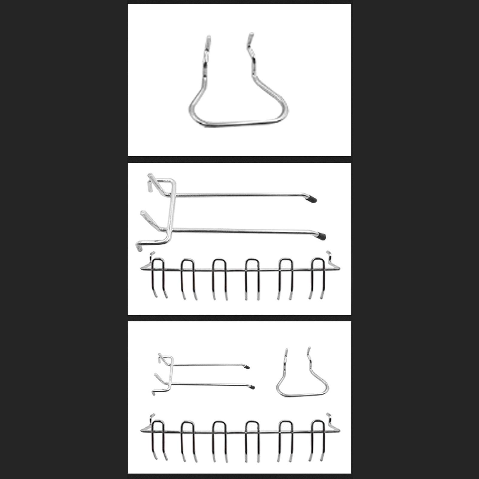 Pegboard Hooks W/ Peg Board Bins Pegboard Accessories Utility for Tool Shed