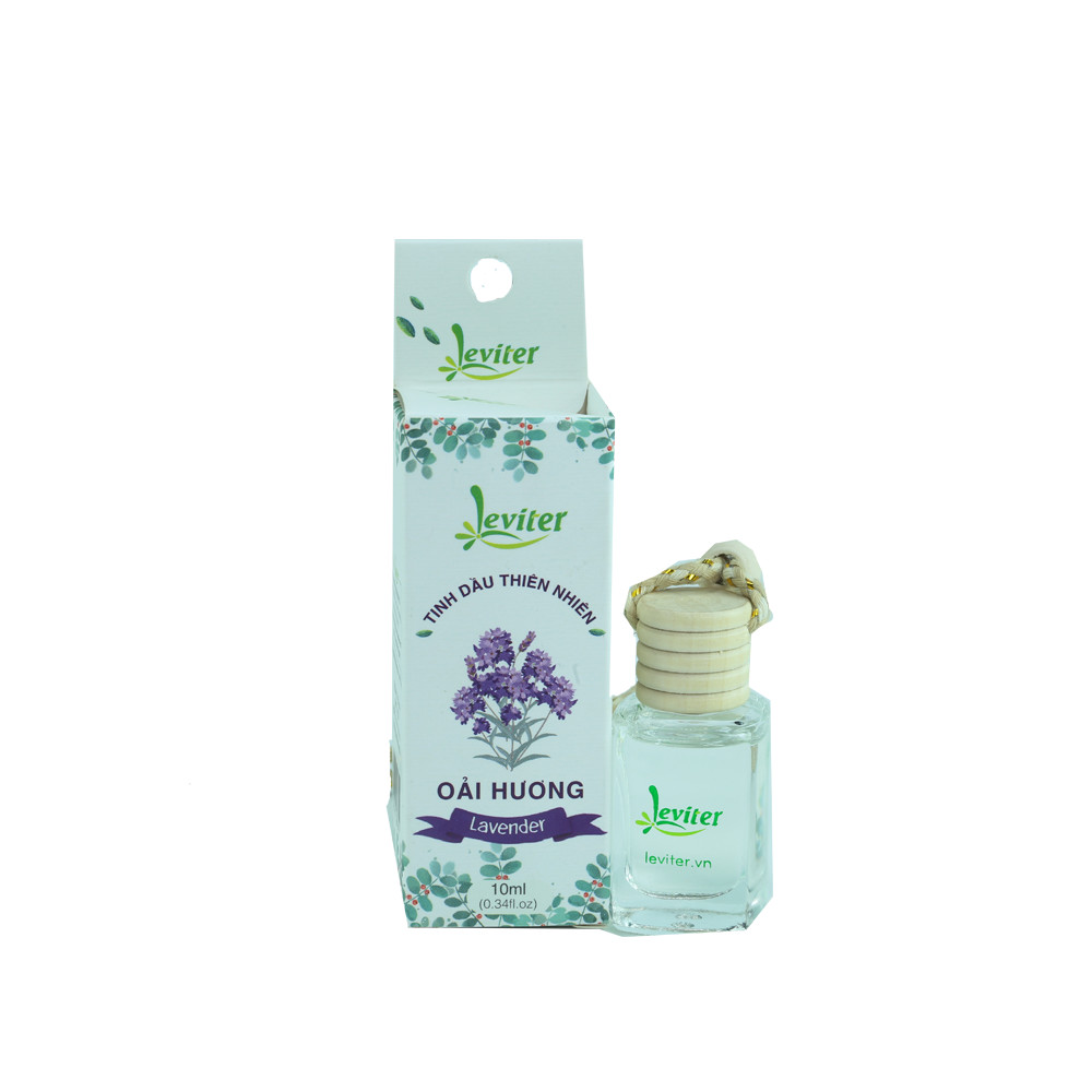 Tinh Dầu Oải Hương Leviter 10ml Treo Phòng, Tủ Quần Áo, Giúp Khử Mùi, Thơm Phòng Hiệu Quả