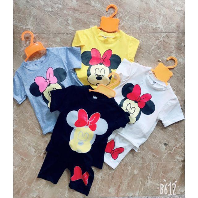 Bộ quần áo chuột mickey dễ thương