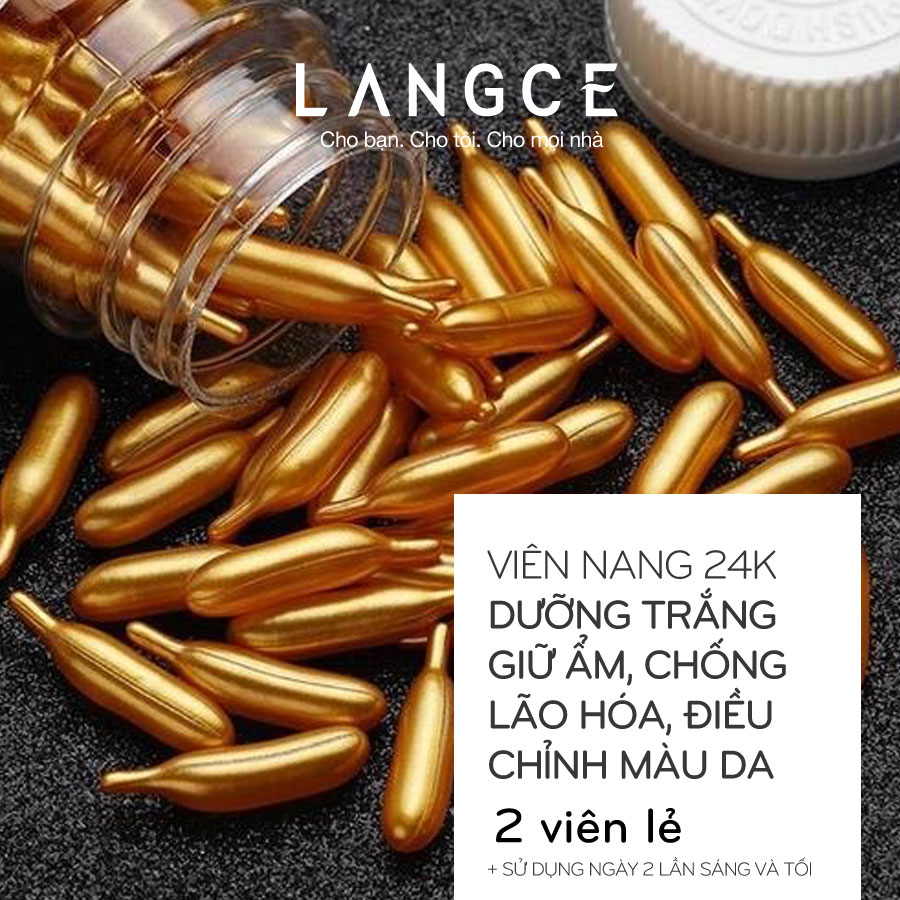 2 VIÊN NANG SERUM COLLAGEN+ DƯỠNG ĐẸP DA LANGCE