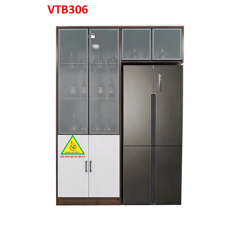 Tủ bếp, tủ nhà bếp VTB306- Nội thất lắp ráp Viendong Adv